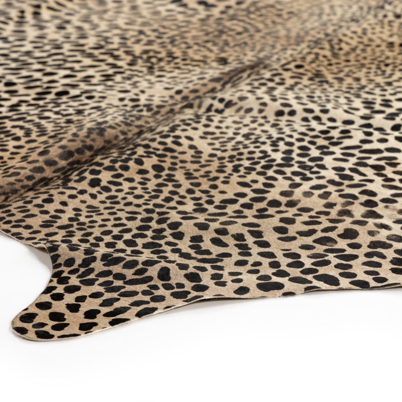 Leopard Printed Hide Rug