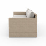 Leroy Outdoor Sofa, Washed Brown JSOL-08902K-561 side view 