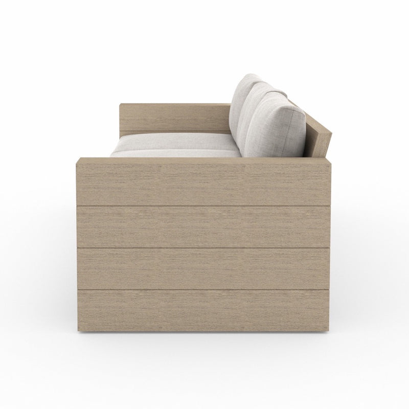 Leroy Outdoor Sofa, Washed Brown JSOL-08902K-561 side view 