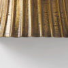 Letitia Wall Sconce 68777 ribbed edge view 