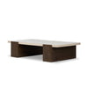 Four Hands Letta Coffee Table angled view 