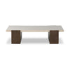 Four Hands Letta Coffee Table front view 