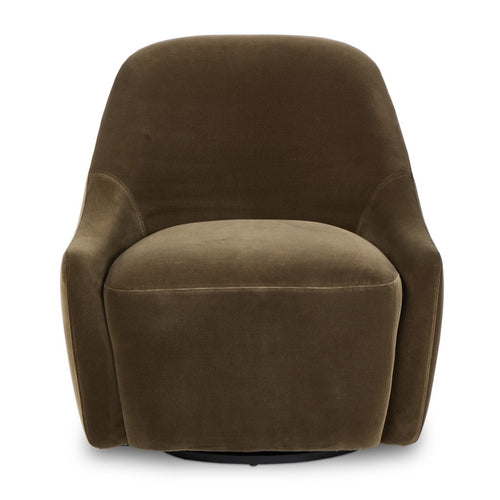 Levi Swivel Chair 231505-004 front view 
 
