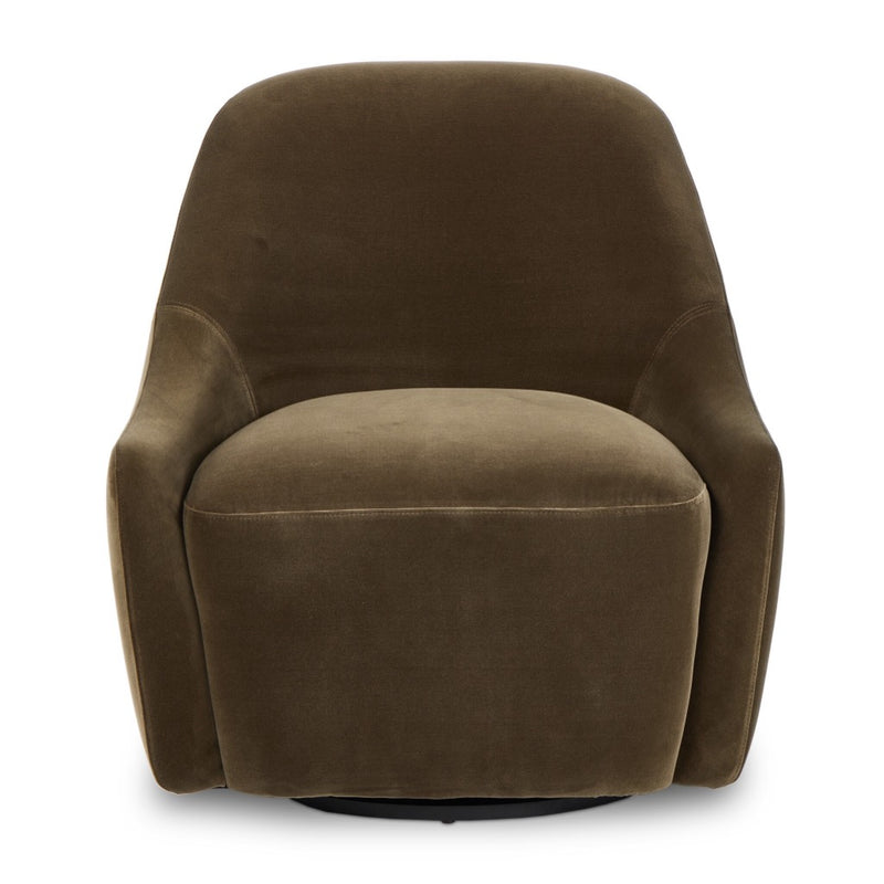 Levi Swivel Chair 231505-004 front view 
 