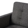 Lexi Chair Capri Ebony Tufted Backrest 228002-005