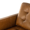 Four Hands Lexi Chair Top Grain Leather Tufting