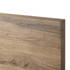 Four Hands Lia Bed Natural Reclaimed French Oak Thick Headboard
