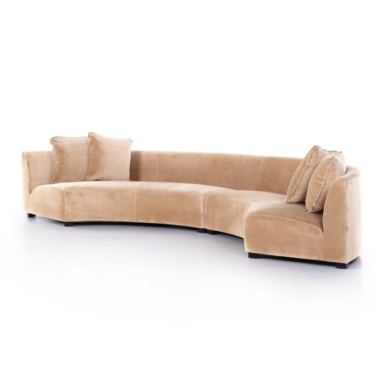 Four Hands Liam Sectional angled view