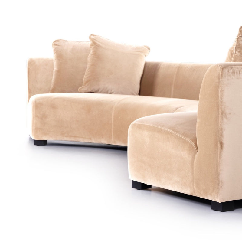Four Hands Liam Sectional angled side view