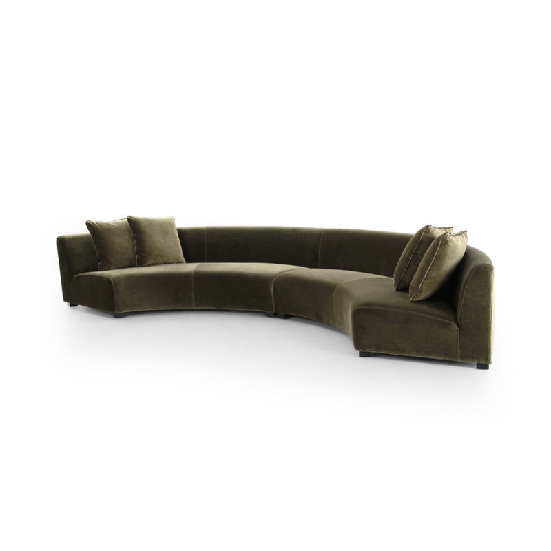 Four Hands Liam Sectional angled view