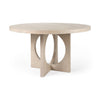 Mercana Leisl Dining Table angled view 