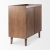 Mercana Lillie Accent Cabinet angled side view 