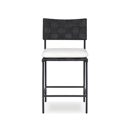 Lima Outdoor Stool 236961-011 counter fron view 