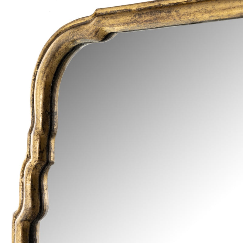 Loire Mirror Antiqued Gold Leaf Frame 233859-001