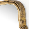 Four Hands Loire Mirror Antiqued Gold Leaf Curved Frame