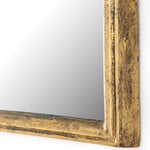Loire Mirror Antiqued Gold Leaf Straight Frame Four Hands