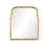 Loire Mirror Antiqued Gold Leaf Front Facing View 233859-001