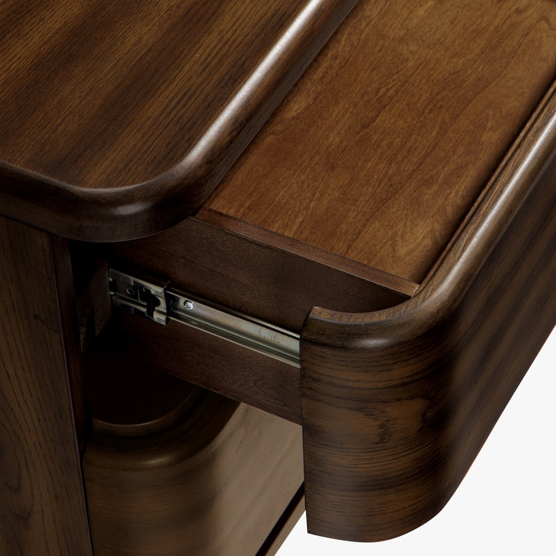 Co.House Designs Louie Nightstand interior drawer view 
