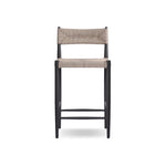 Four Hands Lomas Outdoor Metal Stool front view 