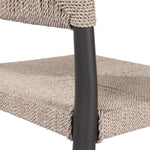 Lomas Outdoor Metal Stool 248915-002 metal frame detail 