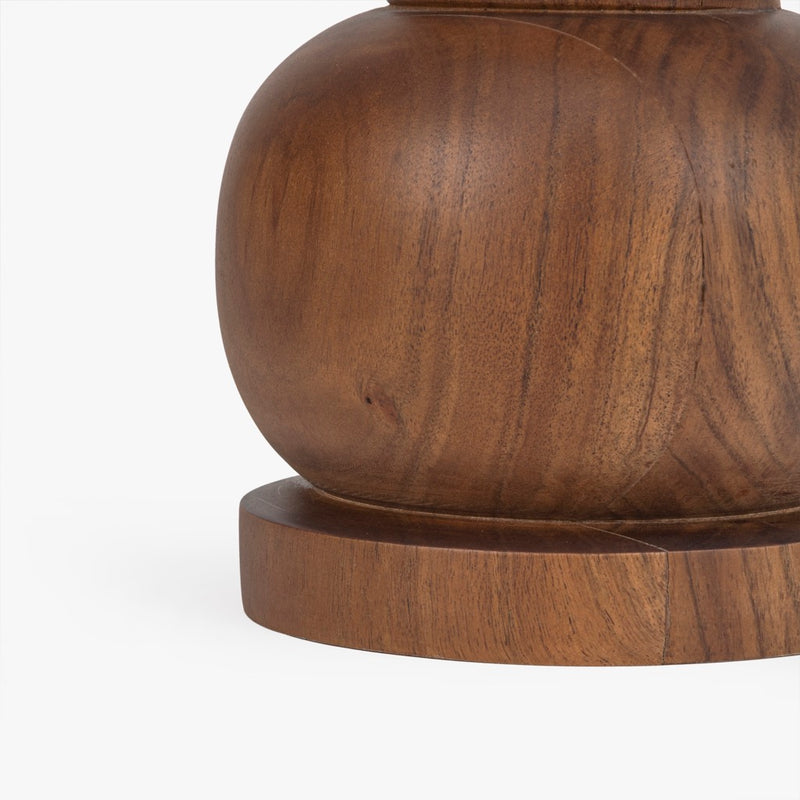 Lora Drink Table CH-1003803-IN01-FN-LV-ST-WH wood base