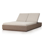 Four Hands Lorelei Outdoor Double Chaise angled view