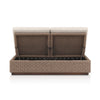 Lorelei Outdoor Double Chaise 242516-001 back view