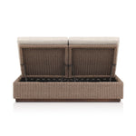 Lorelei Outdoor Double Chaise 242516-001 back view