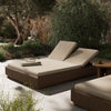 Lorelei Outdoor Double Chaise 242516-001 staged view