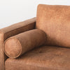 Loretta Sofa 69624 angled with bolster view 