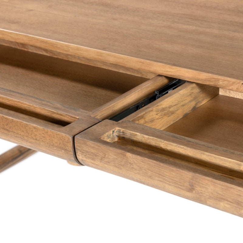 Four Hands Lorik Desk drawer interior