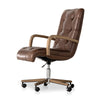 Four Hands Luca Desk Chair  angled side view 