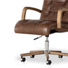 Luca Desk Chair 232018-001 angled seat view 