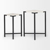 Mercana Lucas Accent Tables side by side 