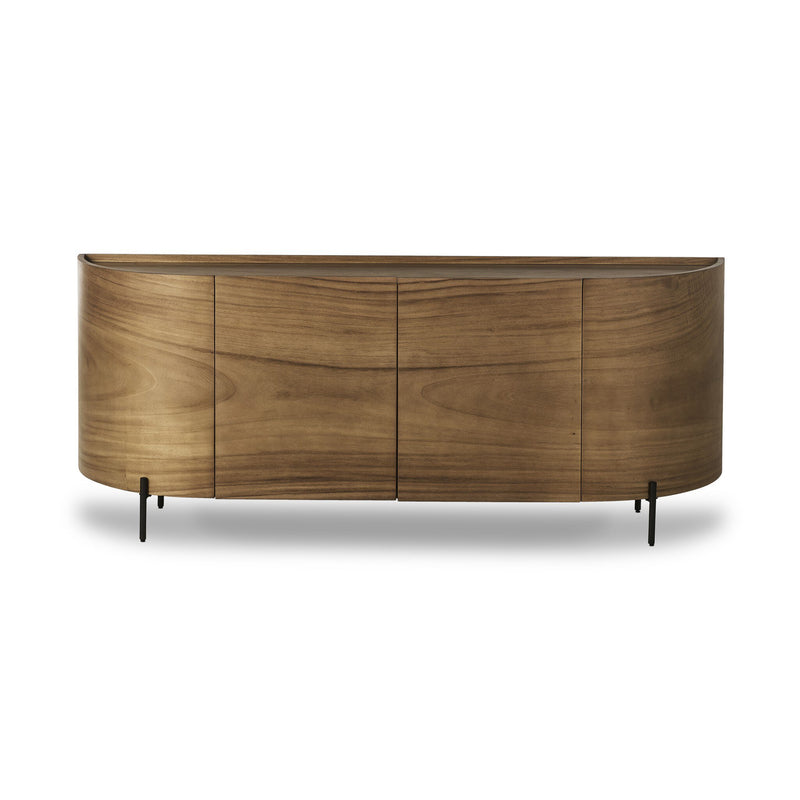 カルト系バレアリック・リエディット盤 / Guillaume Des Bois Four Hands Lunas Sideboard - Gold Guanacaste