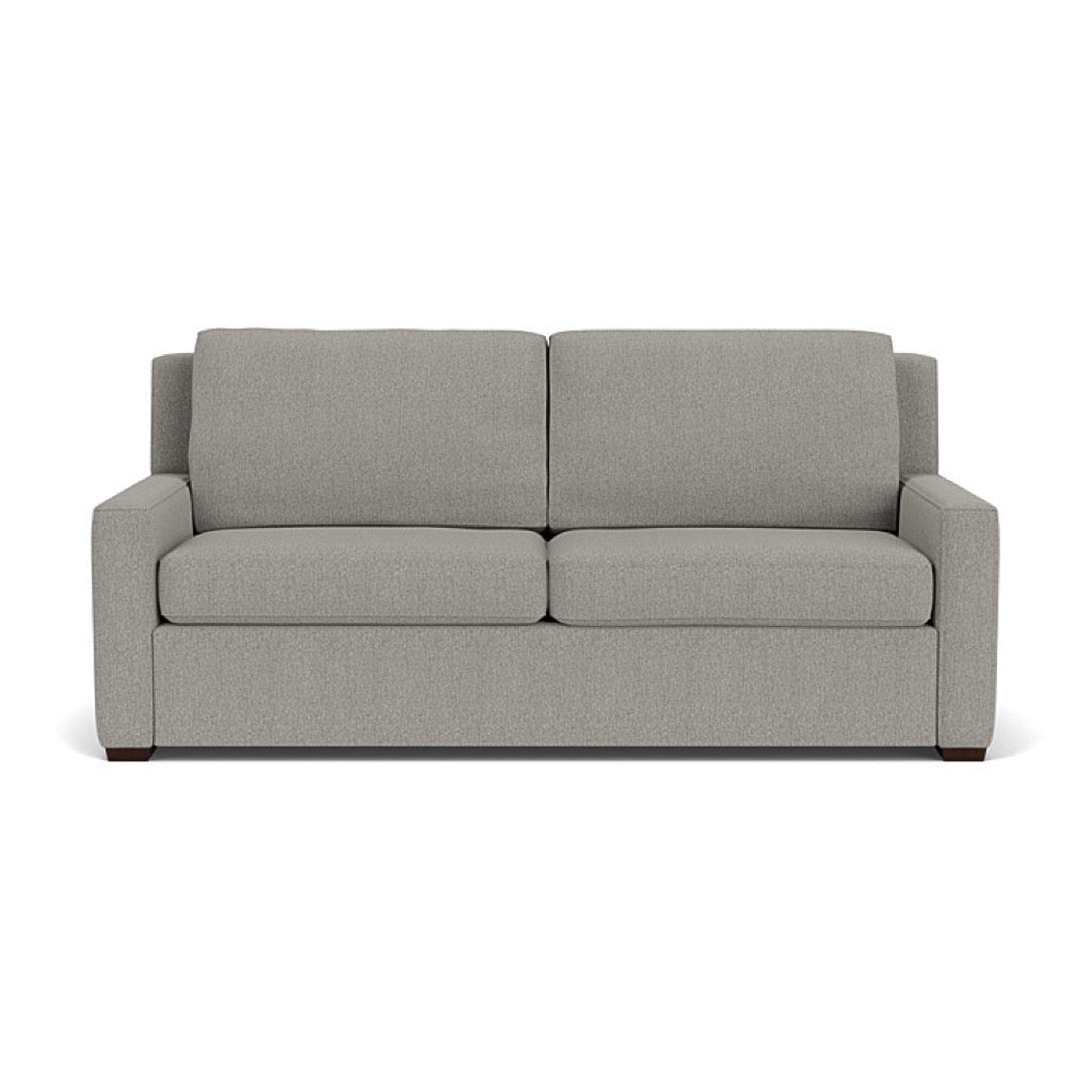 Lyons Comfort Sleeper Sofa in Aura Natural by American Leather - Front View