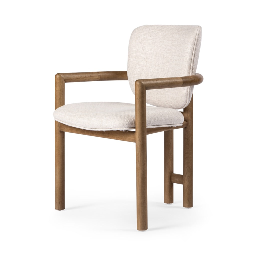 Madeira Dining Chair Dover Crescent Angled View 229549-001