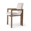 Four Hands Madeira Dining Chair Dover Crescent Angled View