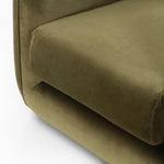 Malakai Swivel Chair Surrey Olive Seat Cushion Detail 231360-002