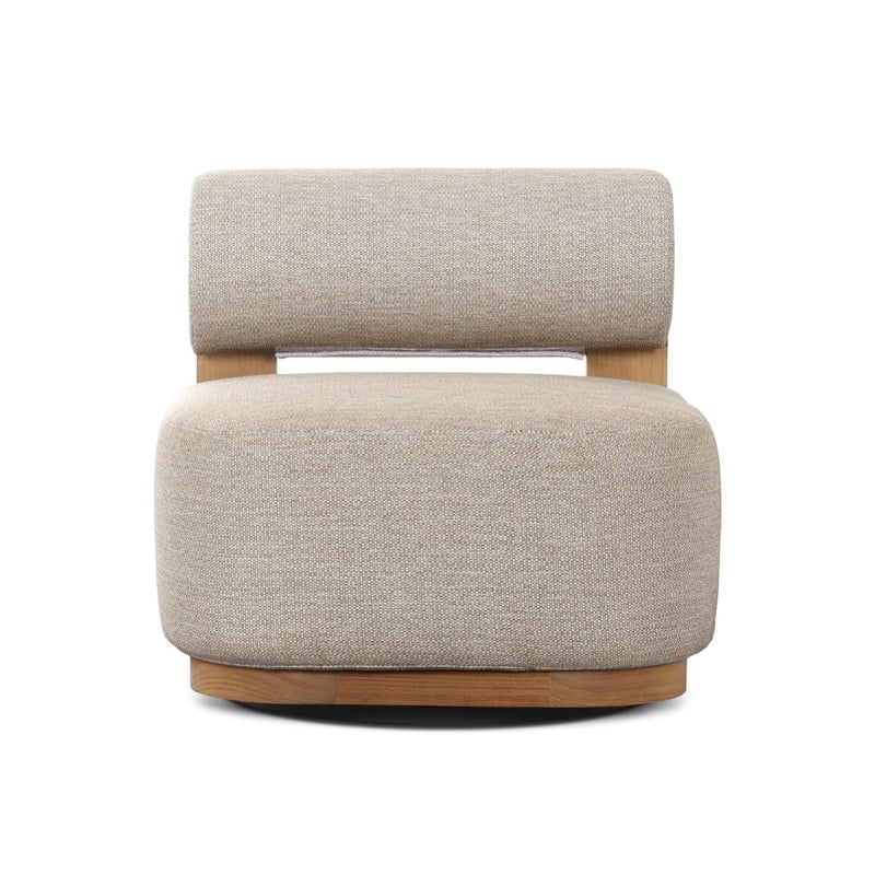 Malta Outdoor Swivel Chair 248976-001 front view 
