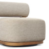 Malta Outdoor Swivel Chair 248976-001 seat cushion and back bolster