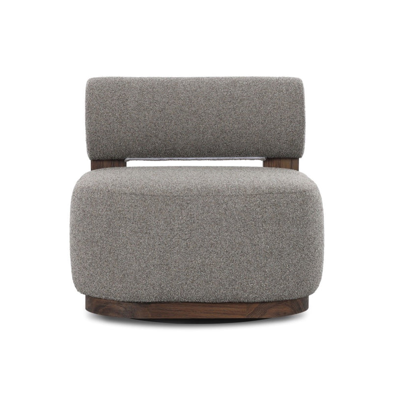 Malta Outdoor Swivel Chair 248976-002 front view 