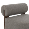 Four Hands Malta Outdoor Swivel Chair seat and bolster view 