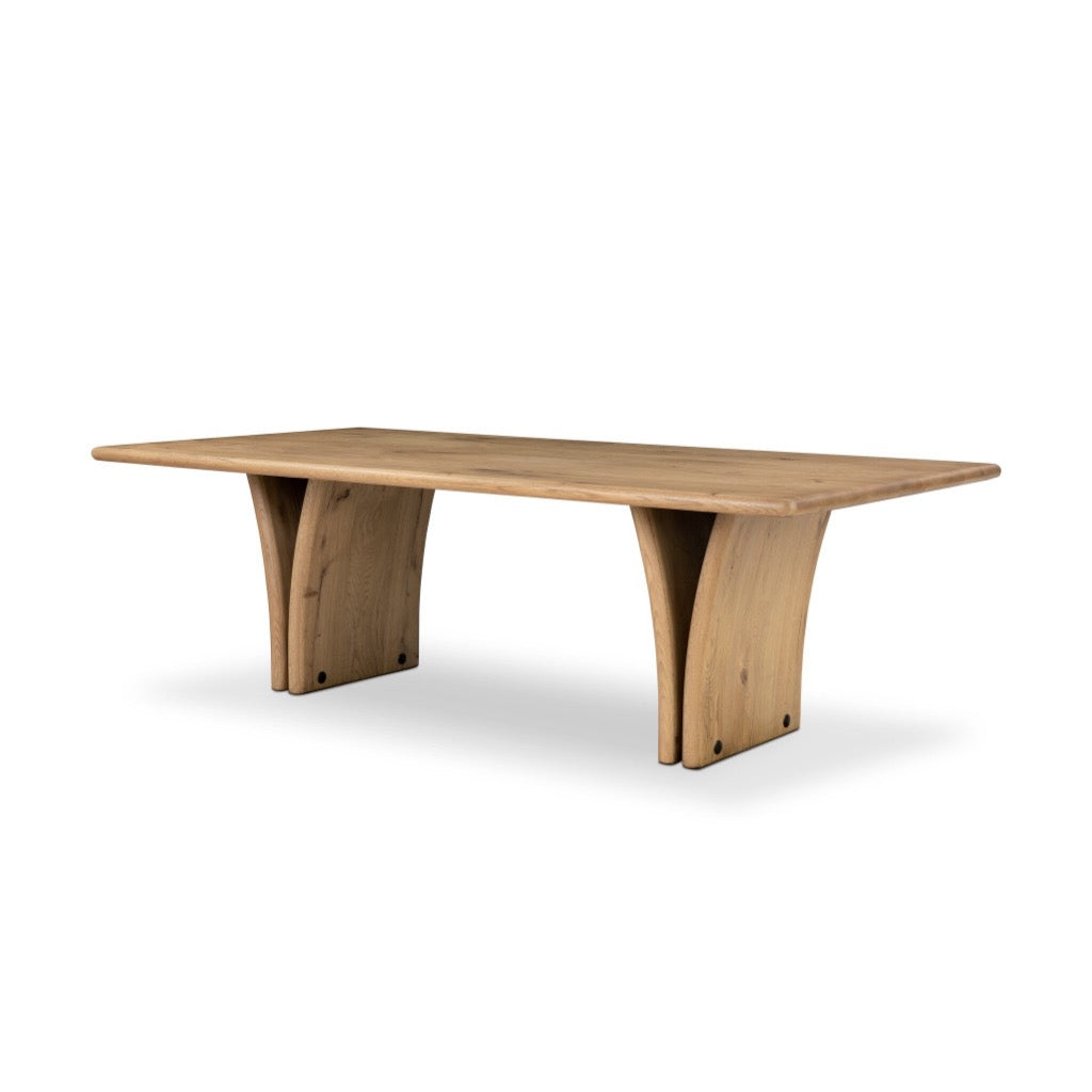 Four Hands Marcon Dining Table - Natural Reclaimed French Oak