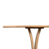 Four Hands Marcon Dining Table Natural Reclaimed French Oak Side Base Detail