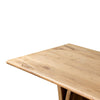 Marcon Dining Table Natural Reclaimed French Oak Tabletop Corner Four Hands