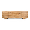 Mariana Sideboard Natural Reclaimed French Oak Front Facing View Four Hands