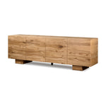 Mariana Sideboard Natural Reclaimed French Oak Angled View 242205-001
