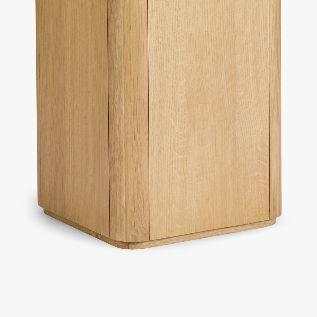 Co.House Designs Marisol Side Table - Light Oak – Artesanos Design ...