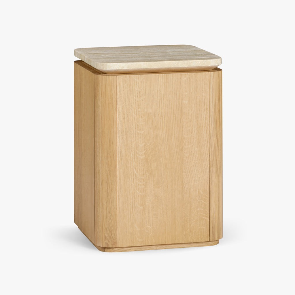 Co.House Designs Marisol Side Table - Light Oak – Artesanos Design ...
